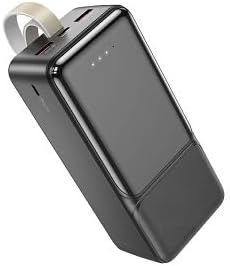 بنك طاقة محمول بسعة 40000 مللي أمبير/ساعة - شحن فائق السرعة PD20W، مدخل/مخرج USB-C وMicro USB بقدرة 22.5 واط
