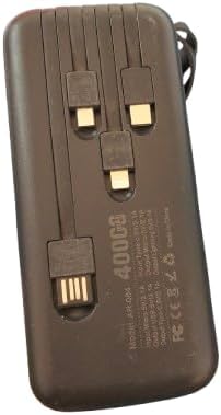 بنك طاقة محمول بسعة 40000 مللي أمبير/ساعة - شحن فائق السرعة PD20W، مدخل/مخرج USB-C وMicro USB بقدرة 22.5 واط