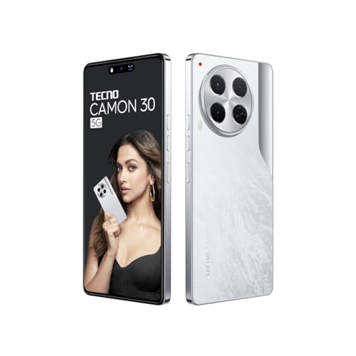 TECNO Camon 30 5G – 16GB RAM + 512GB ROM, Global Edition, AMOLED Display, 50MP Camera