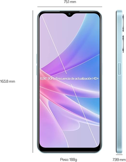 Oppo A78 Dual-SIM 256GB ROM + 8GB RAM | Factory Unlocked 5G Smartphone