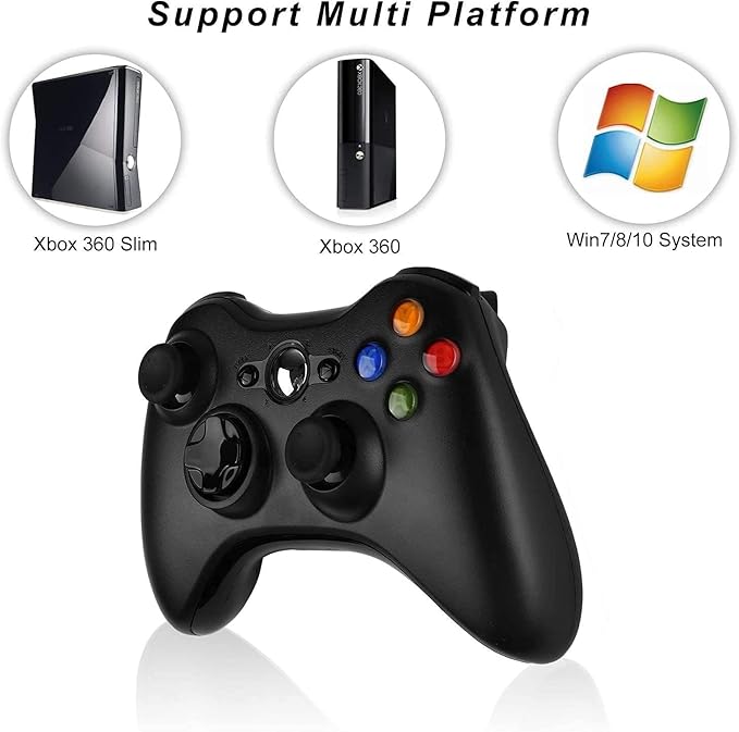 Prodico Xbox 360 Wireless Controller – 2 Pack, 2.4G for PC & Console
