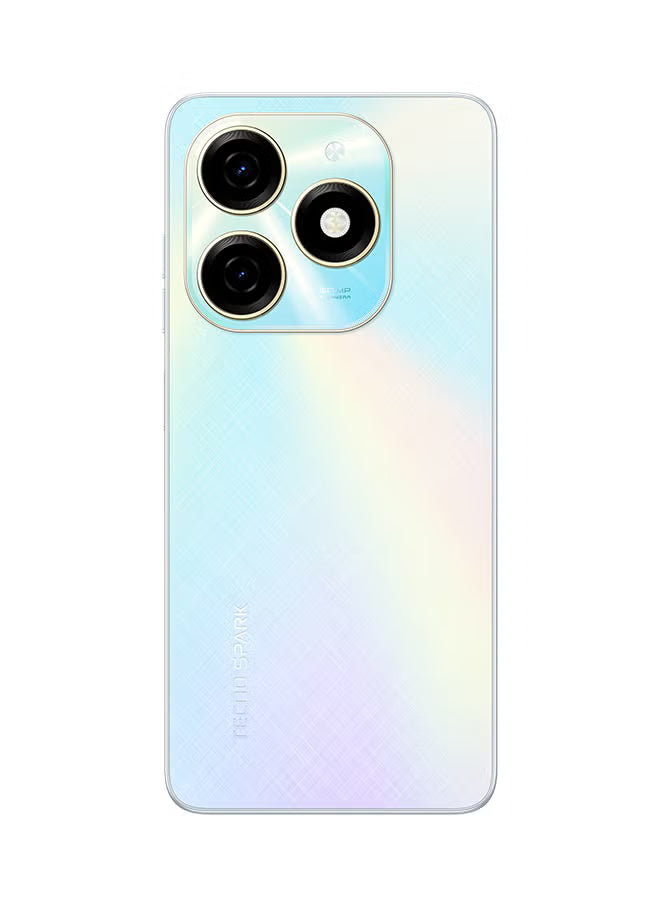 Spark 20 Dual SIM 4G – 8GB RAM + 256GB ROM, 6.56″ HD+ Display, 50MP Rear / 32MP Front Camera, 5000 mAh Battery, Cyber White (Middle East Version)