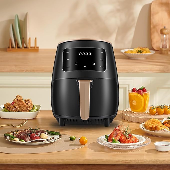 Premium Digital Air Fryer โ 6L, 8-in-1, Touch Display