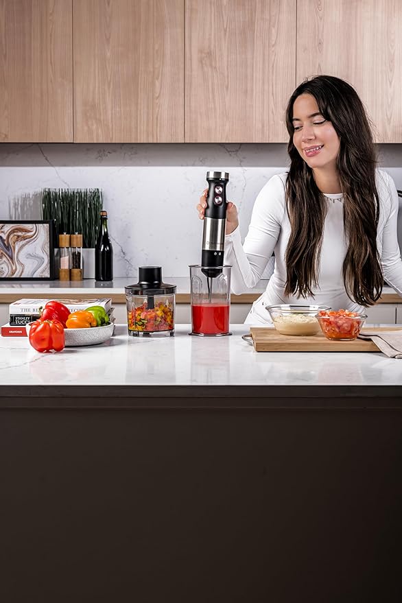 Nutricook 1200W Hand Blender 4-in-1 Set