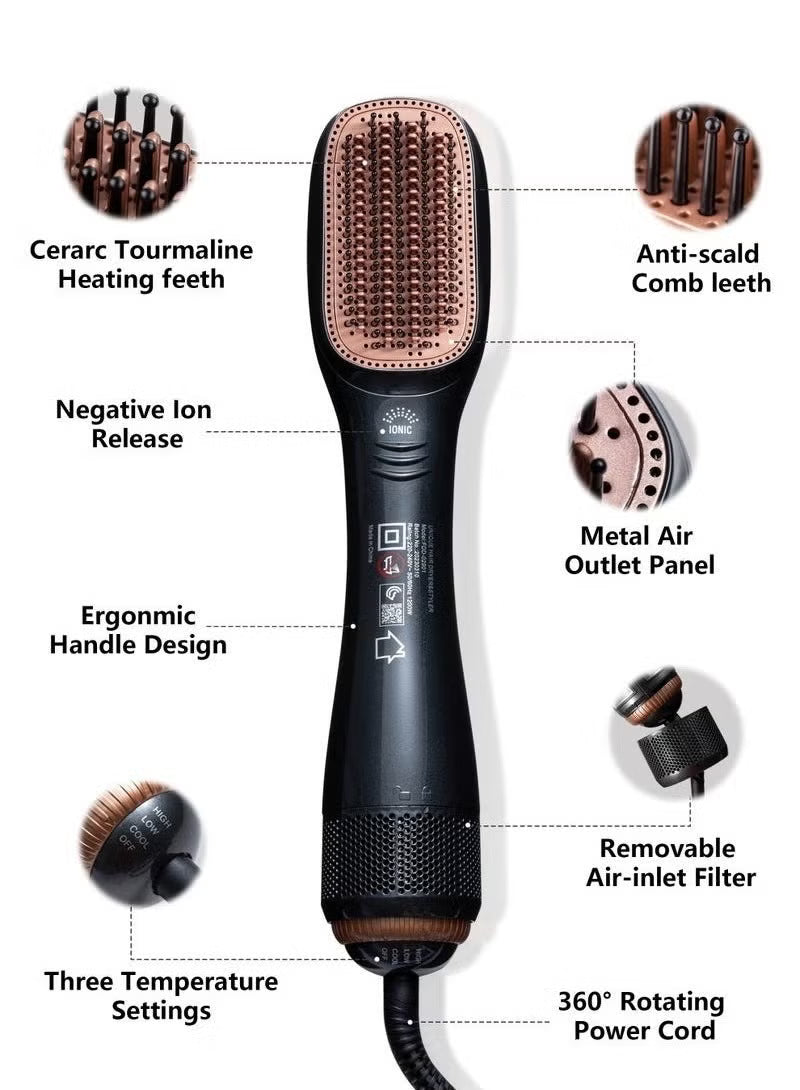 JOY PROFESSIONAL Ceramic Dryer And Styler 4-in-1 Styling Tool