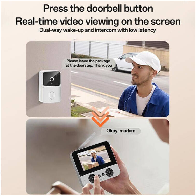 Wireless Video Intercom Doorbell – Smart Home Security