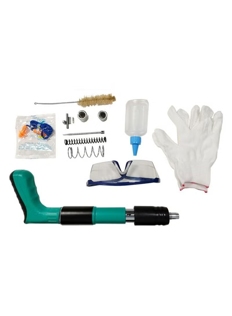 Manual Steel Nail Gun Tool Set – Wall Fastening Tool for Brick, Concrete and DIY Installation