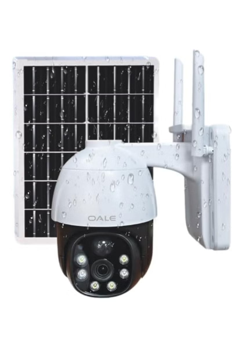 iHome 06 Solar Smart Security Camera – 4G, 2K, 355° Angle