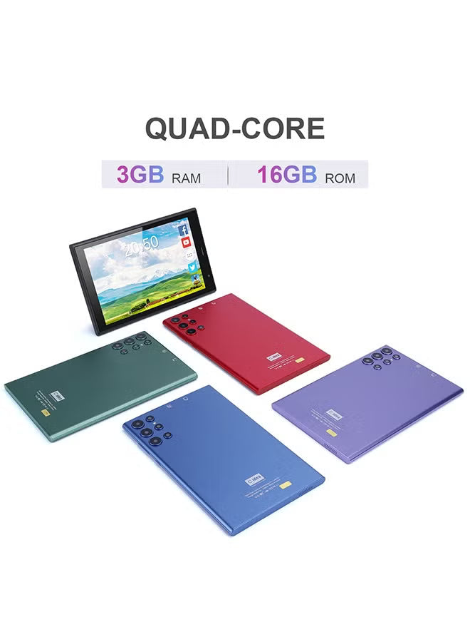 8-Inch Android 9.0 Tablet – Dual Cameras, 256GB Storage, Long Battery Life, Ideal for Adults & Teens