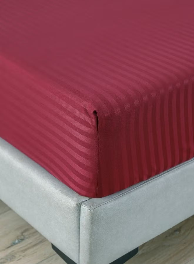 Premium King Size 6-Piece Bedding Set - Red Cherry