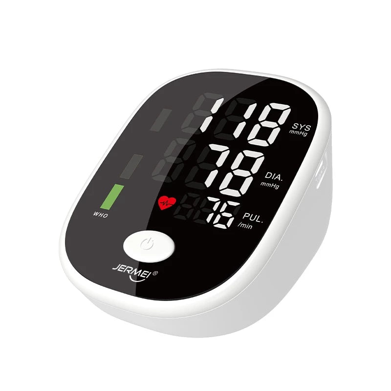Electronic Blood Pressure Monitor with Large Cuff – Smart Microcomputer Chip, Accurate & Easy to Use