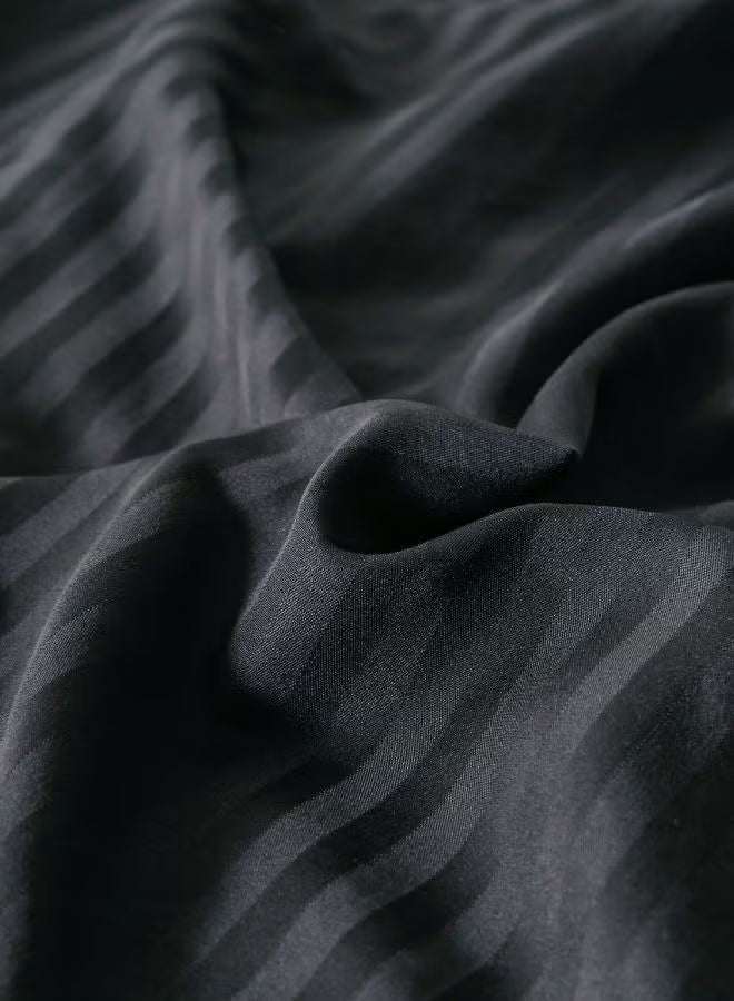 Premium King Size 6-Piece Bedding Set - Black