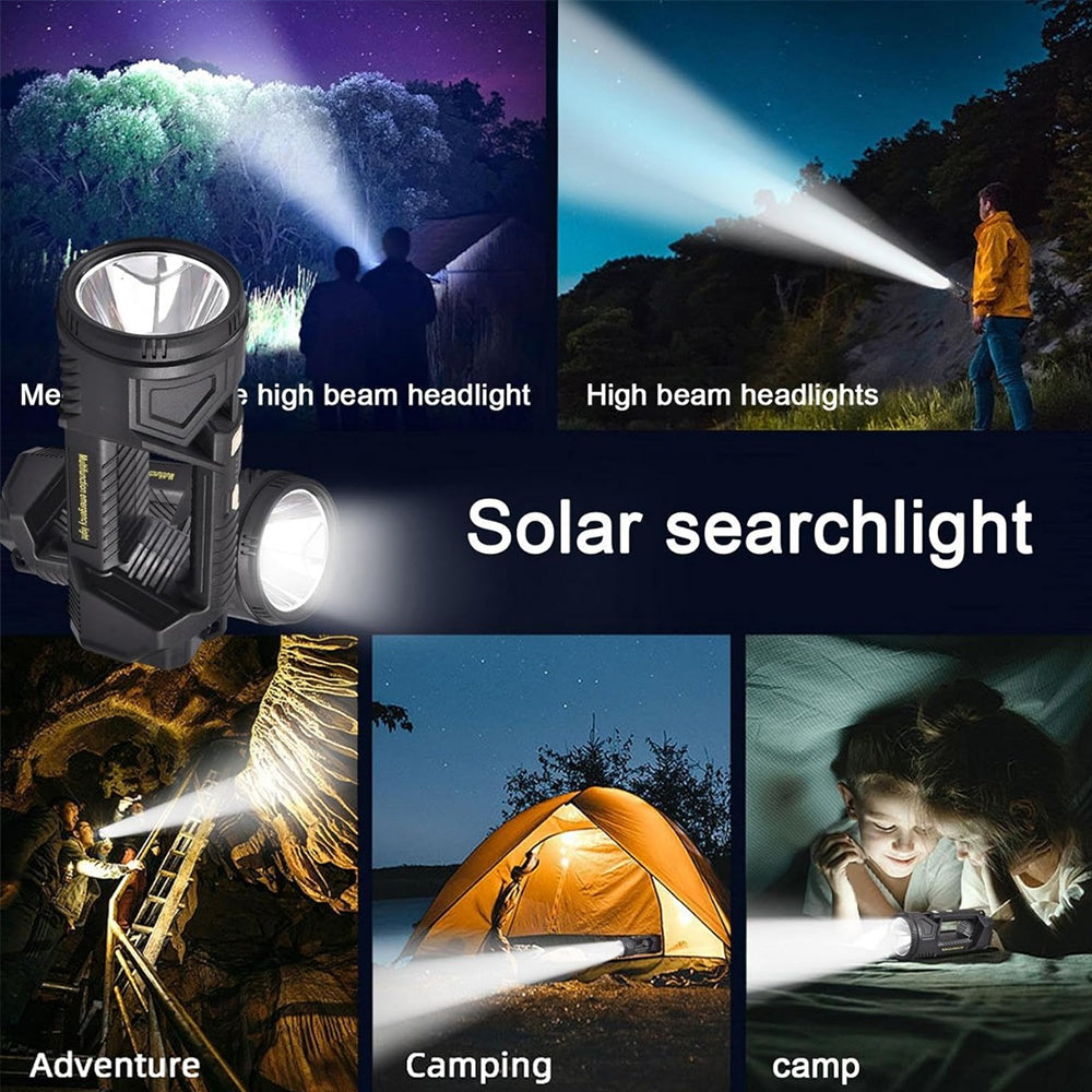 Camping Searchlight LED - Super Bright LED Flashlight Handheld Flashlight Searchlight High Lumens