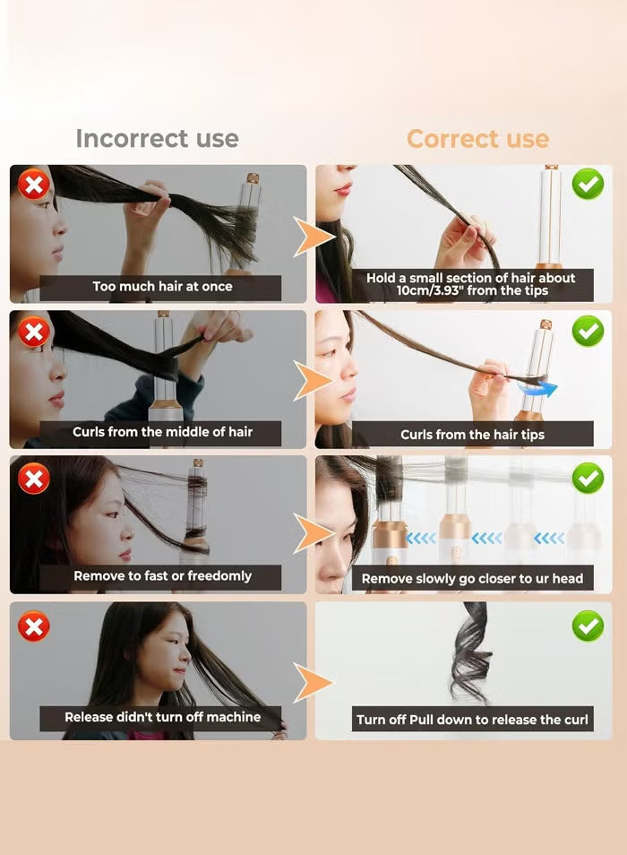 7-in-1 High-Speed Hair Styler & Dryer Brush – 110,000 RPM | Multi-Function Hot Air Brush