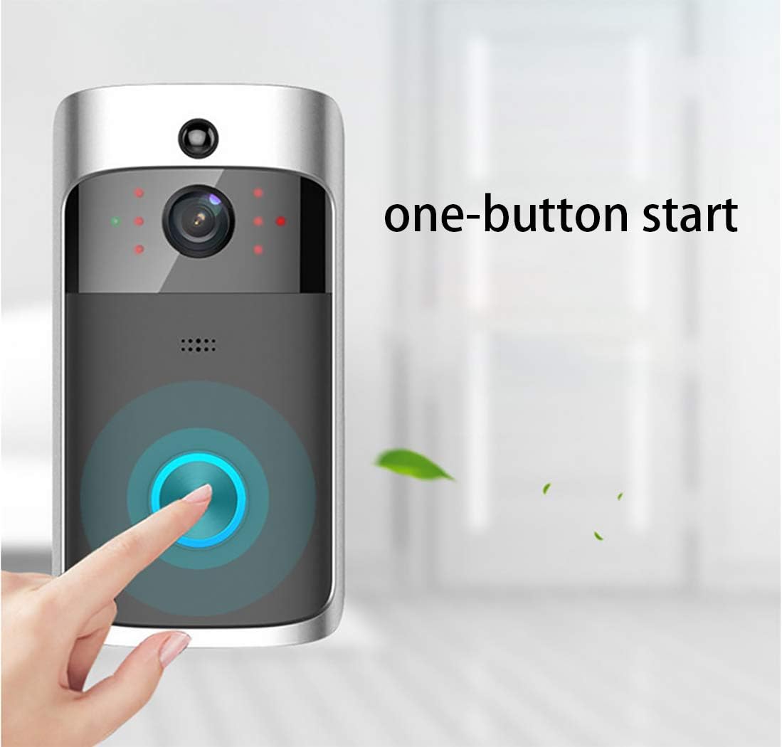 Wireless Doorbell with Intercom & Remote Unlock – Smart Home Security