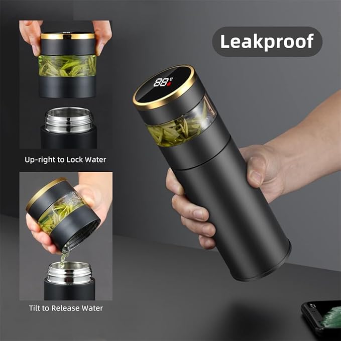Premium Vacuum Insulated Bottle with Touch Screen Display