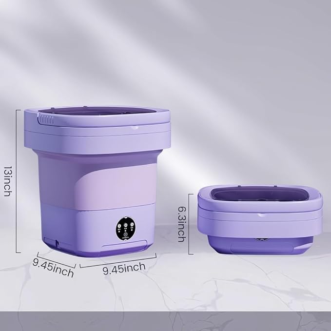 Automatic Mini Washing Machine & Dryer 13L