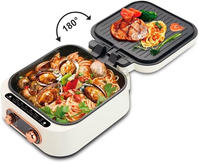 Electric Cooking Pot 1800W – 10-in-1 Multifunctional Cooker