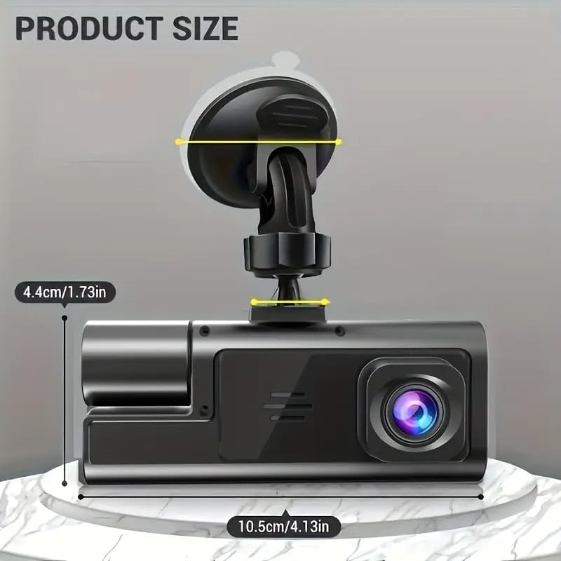 Black Box Super HD 1296P Car Dash Camera – G-Sensor, Parking Mode, Loop Recording