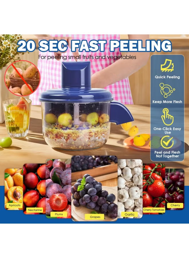 Electric  Peeler | Automatic Peeler for Fruits & Veggies | Fast, Powerful, Easy to Clean & Compact Kitchen Tool
