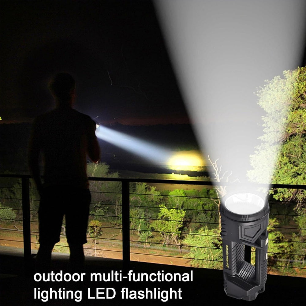 Camping Searchlight LED - Super Bright LED Flashlight Handheld Flashlight Searchlight High Lumens