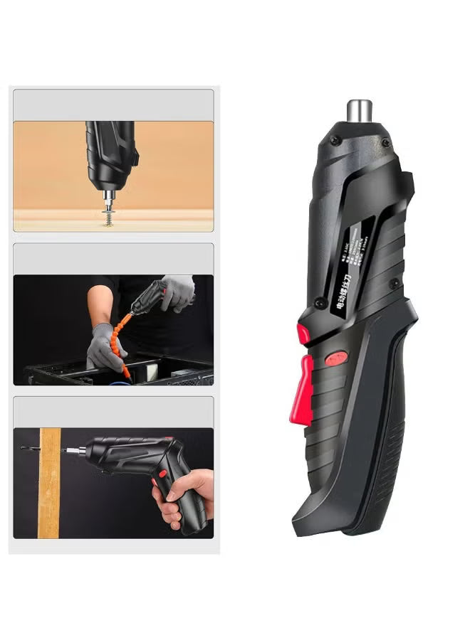 45-in-1 USB Rechargeable Electric Screwdriver Set – Foldable Design with Forward/Reverse & Drill Mode + Durable Storage Case