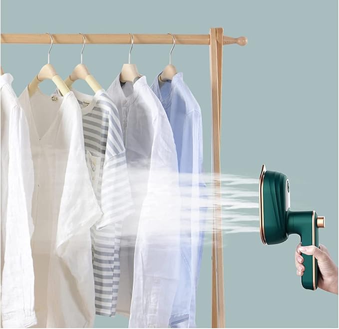 Mini Travel Iron — Portable Steamer for Clothes + Surprise Gift 🎁