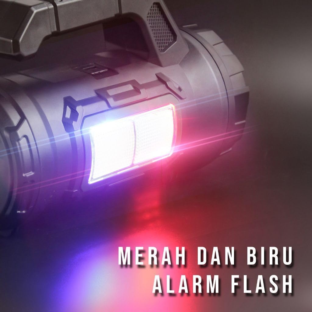 Multifunctional | Rechargeable | LED | Flashlight with Tool Kit 5-in-1