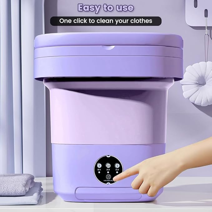 Automatic Mini Washing Machine & Dryer 13L