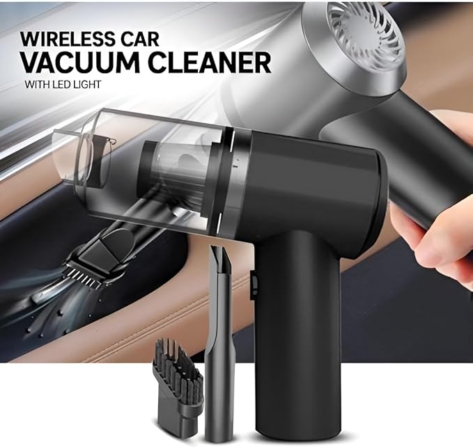 Premium Car Vacuum Cleaner – 3-in-1, 120W, 9000PA