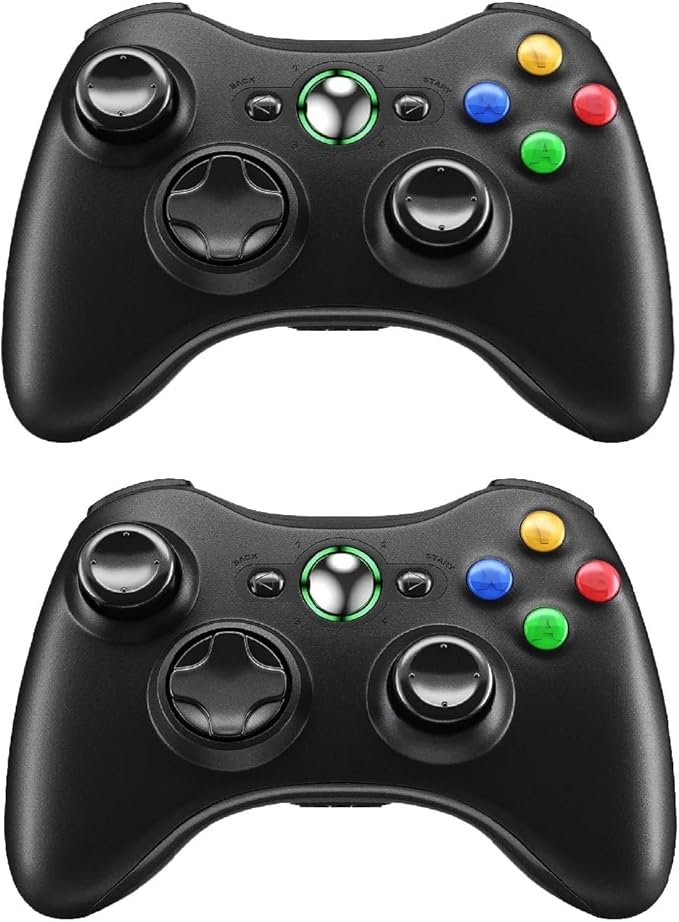 Prodico Xbox 360 Wireless Controller – 2 Pack, 2.4G for PC & Console