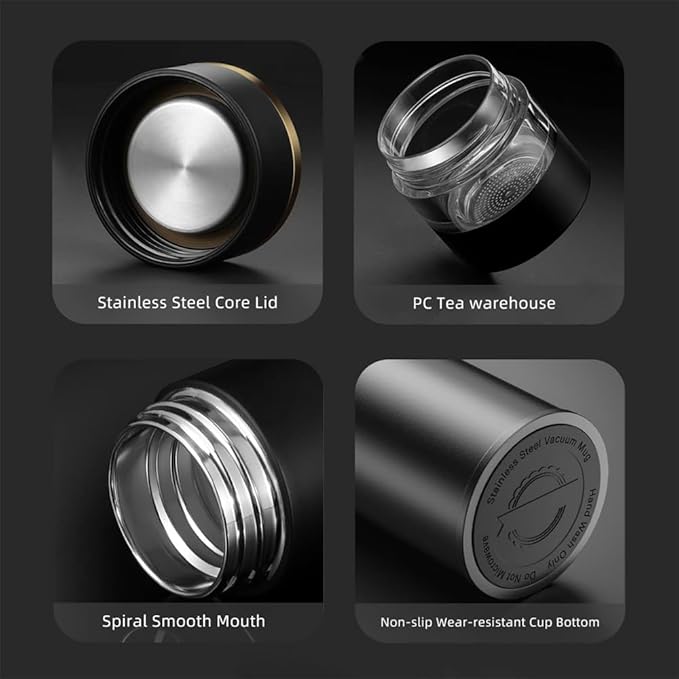 Premium Vacuum Insulated Bottle with Touch Screen Display