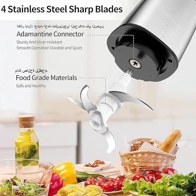 🍖 Multifunctional Electric Chopper – 3L & 6L Variants