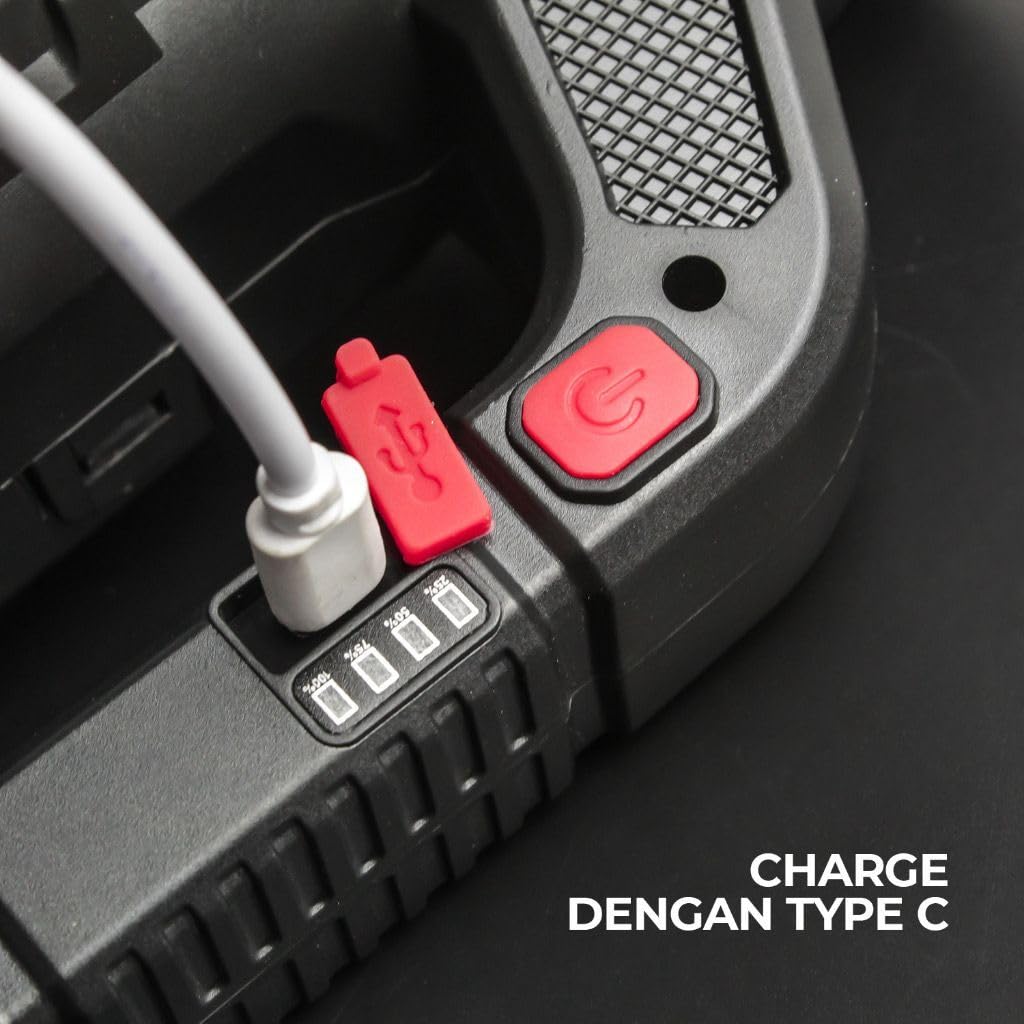 Multifunctional | Rechargeable | LED | Flashlight with Tool Kit 5-in-1