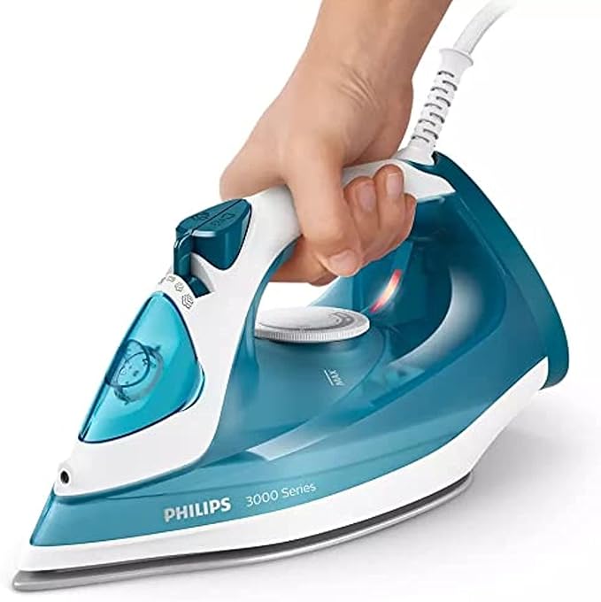 Philips Steam Iron 3000 Series – 2100W, Ceramic, 300ML