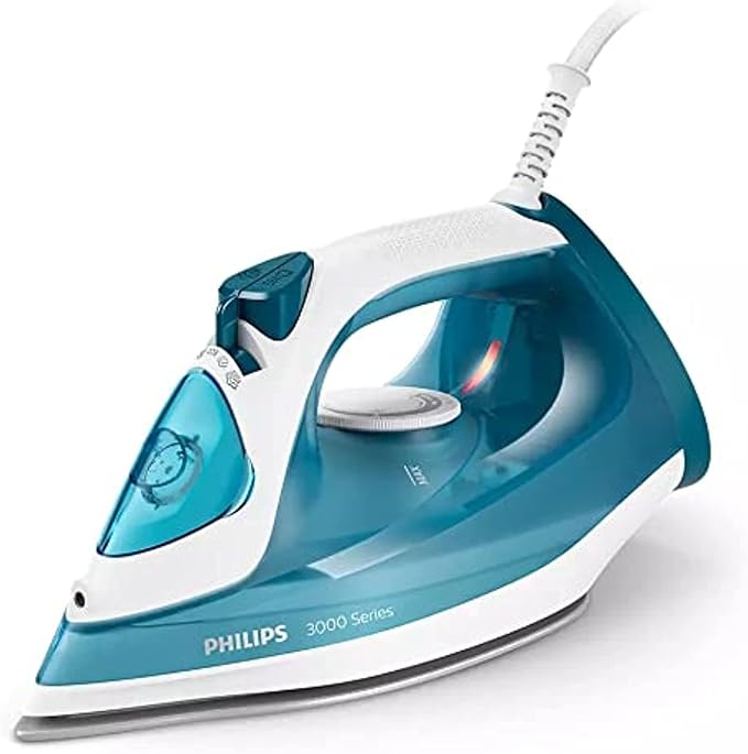 Philips Steam Iron 3000 Series – 2100W, Ceramic, 300ML