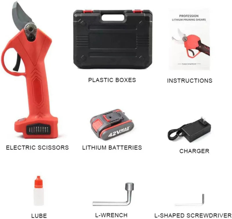 Premium Garden Scissors UltraSharp Stainless Steel Blades HeavyDuty