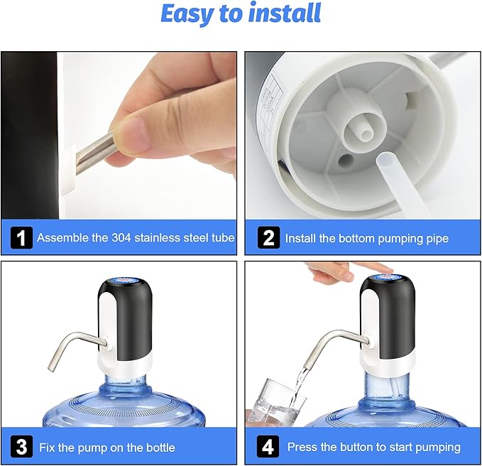 Portable Water Dispenser – USB Rechargeable