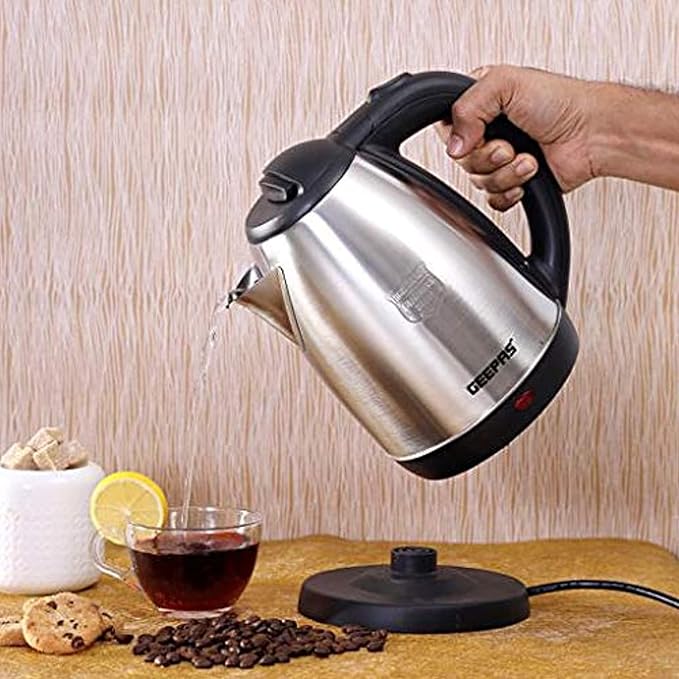 Electric Tea Kettle – 1.8L, 1500W, Auto Shut Off, Stainless Steel