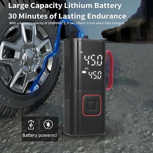 Portable Air Compressor Tire Inflator