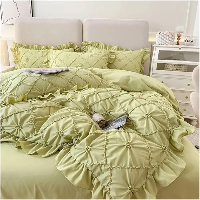 Luxury 6-Piece Bedding Set | 100% Premium Cotton - Green