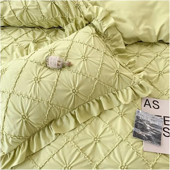 Luxury 6-Piece Bedding Set | 100% Premium Cotton - Green