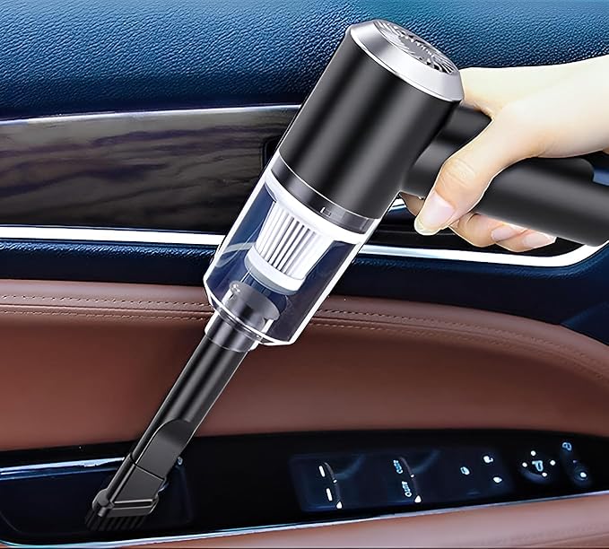 Premium Car Vacuum Cleaner – 3-in-1, 120W, 9000PA