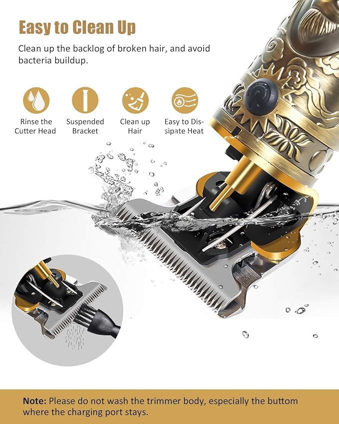 Original 3 in 1 YACD Professional Mens Hair Clippers