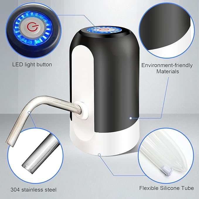 Portable Water Dispenser – USB Rechargeable