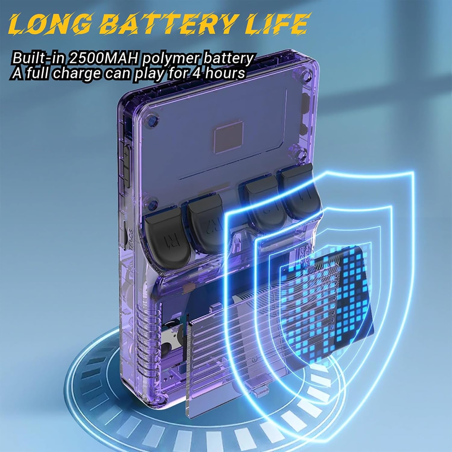 M19 Retro Handheld Game Console | Retropixel Pro V2 With Built In 17800+ Games | Portable Retro Video Game Console | 4k Hd Screen (64G,Black)