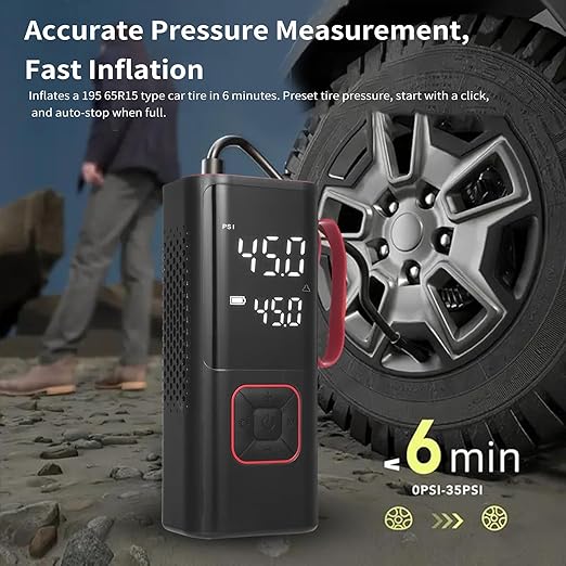 Portable Air Compressor Tire Inflator