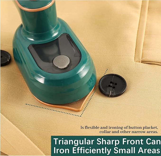 Mini Travel Iron — Portable Steamer for Clothes + Surprise Gift 🎁