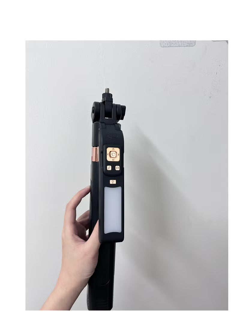 AI Smart  | LED Light | Tracking Selfie Stick & Tripod  – 360° Auto Face Follow & Gesture Control