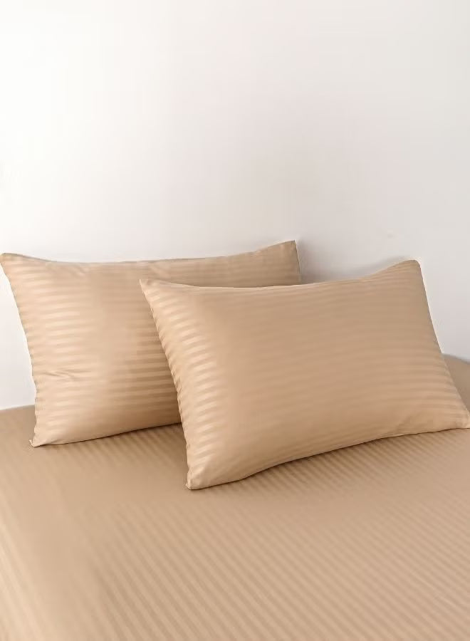 Premium King Size 6-Piece Bedding Set - Gold